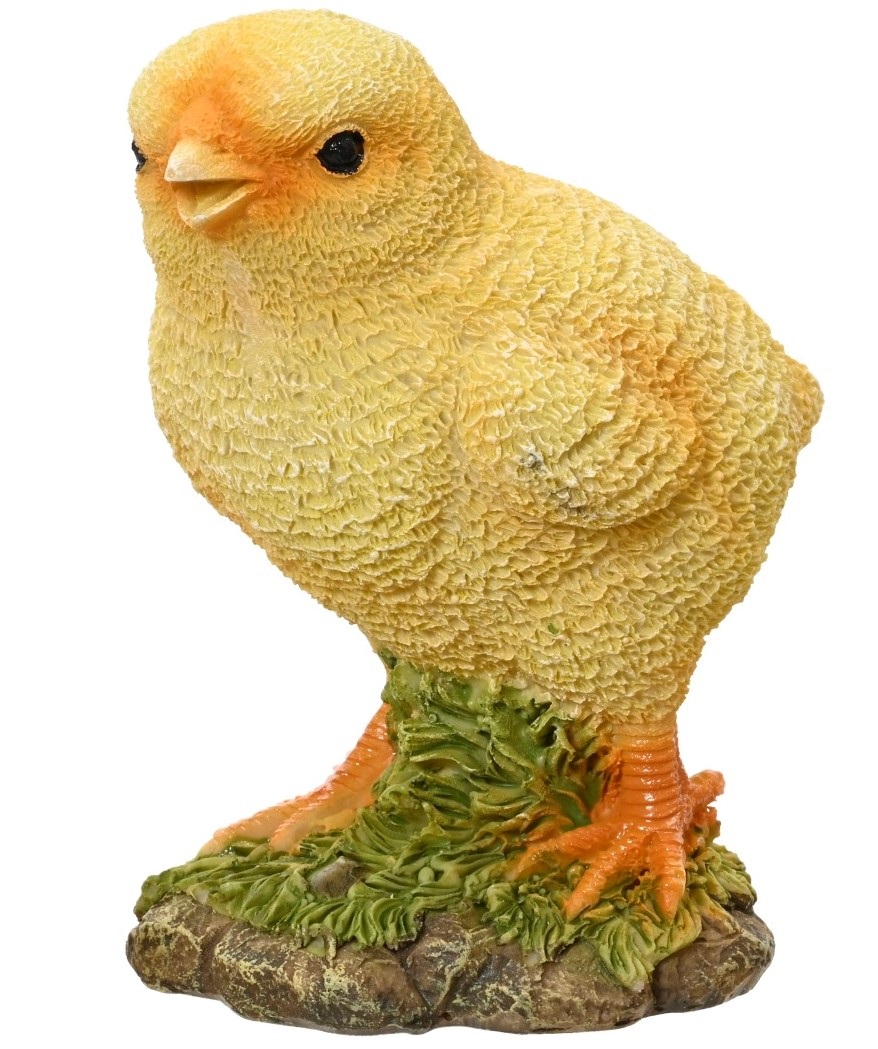 Deko-Küken (stehend mund auf) - 10cm K810052-b