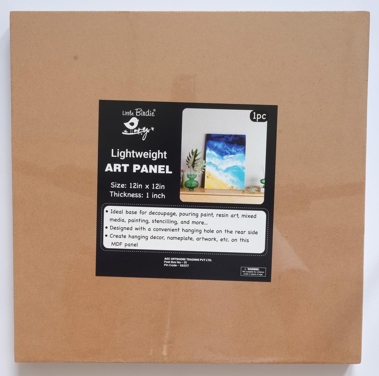 MDF-Art Panel 30,5 x 30,5 cm CR89917