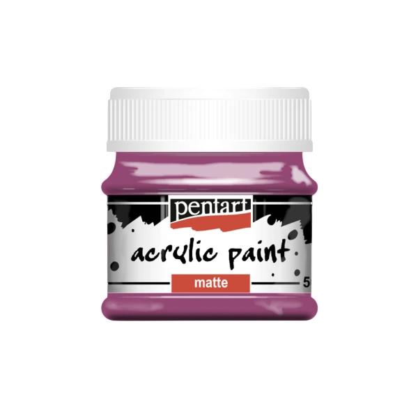 Acrylfarbe matt - Malve - 50ml