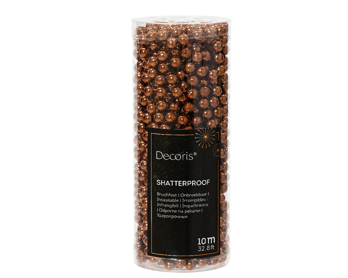 Perlenkette - Espressobraun K000731
