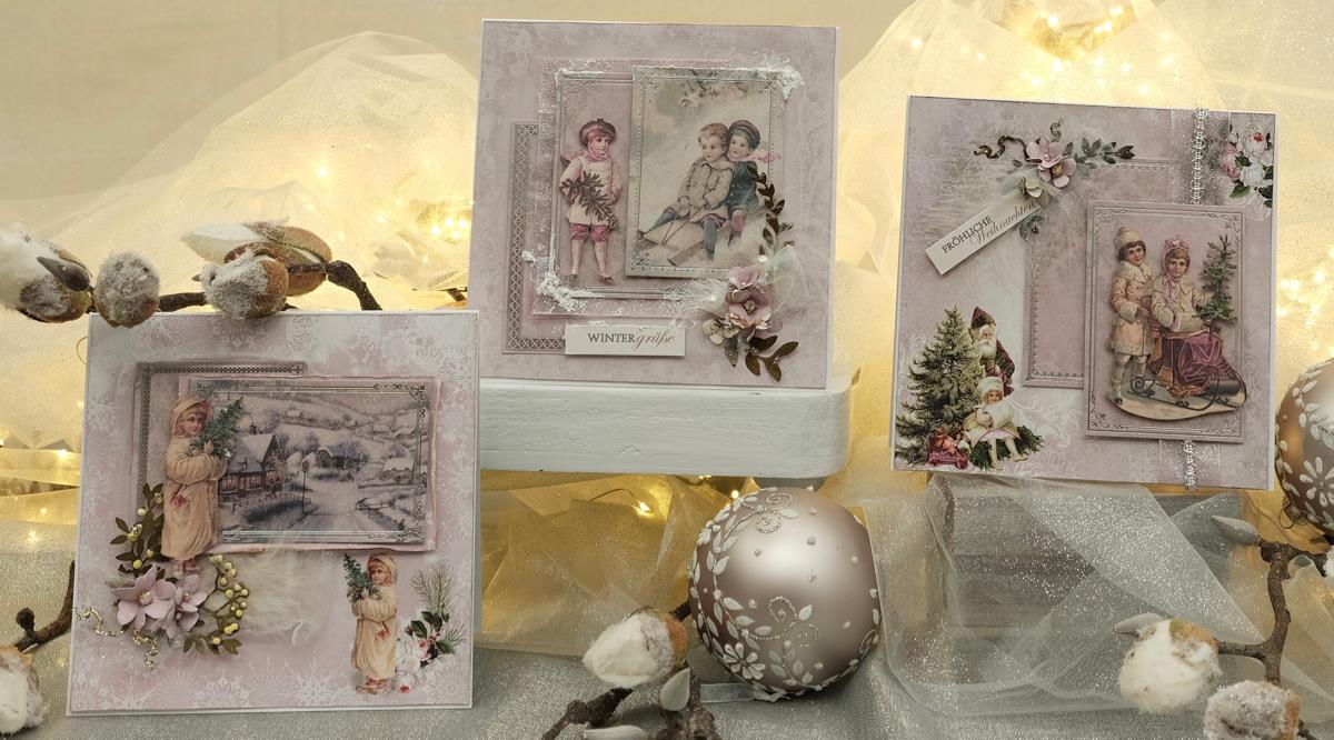 Designpapier "Christmas wishes" 1