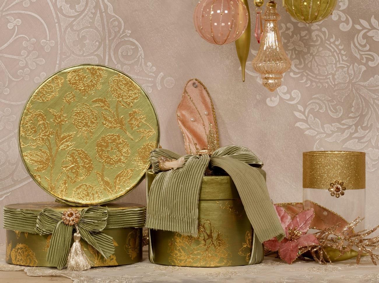 Metallic Transfermotiv "Blumen" 4 - Gold