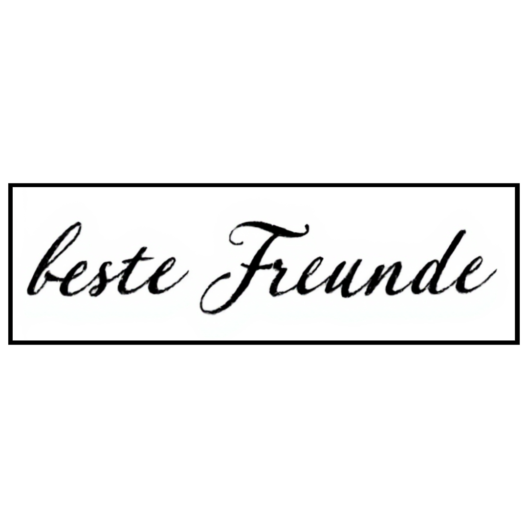 Stempel "beste Freunde"