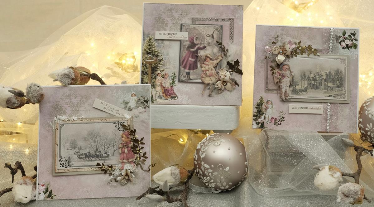 Designpapier "Christmas wishes" 1