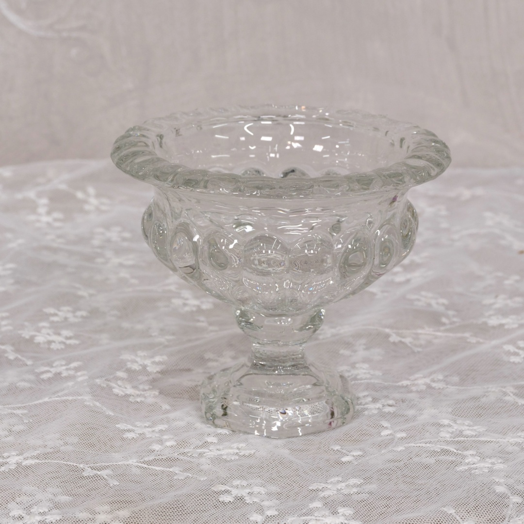 Glas Vase "Pokal" 11 cm hoch 6GL5032