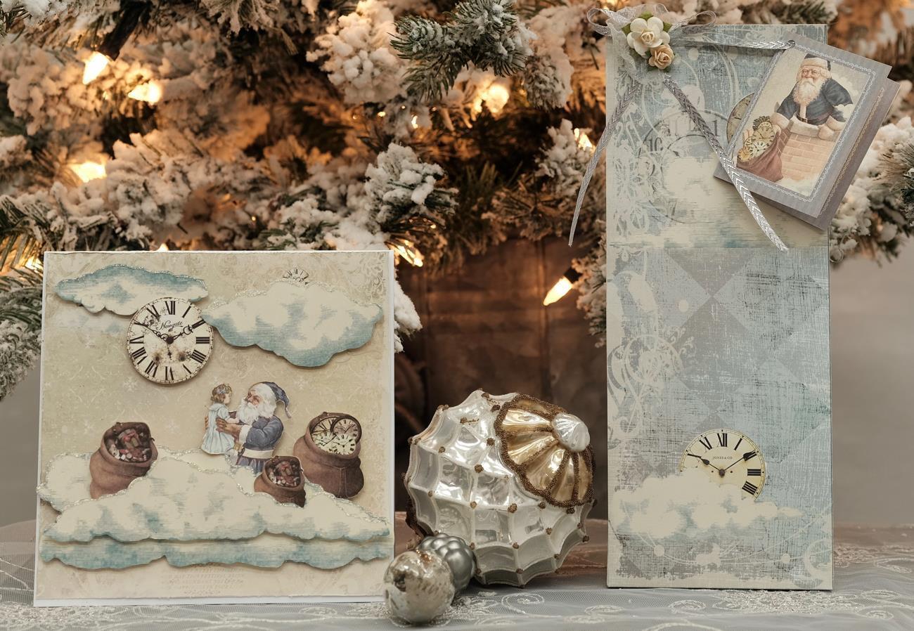 Designpapier "Santa Claus Tüte" 1