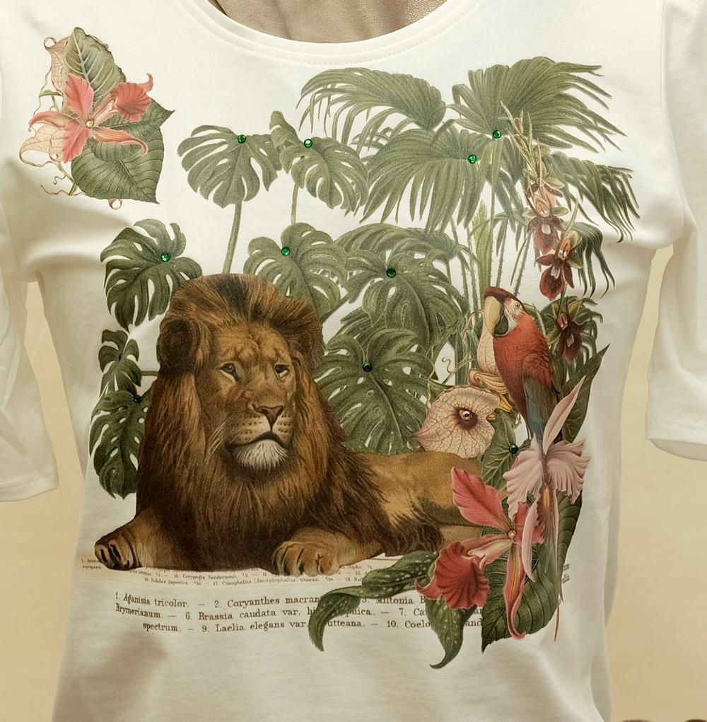 Bügelmotiv-Set "Wildlife" (2 Bogen)