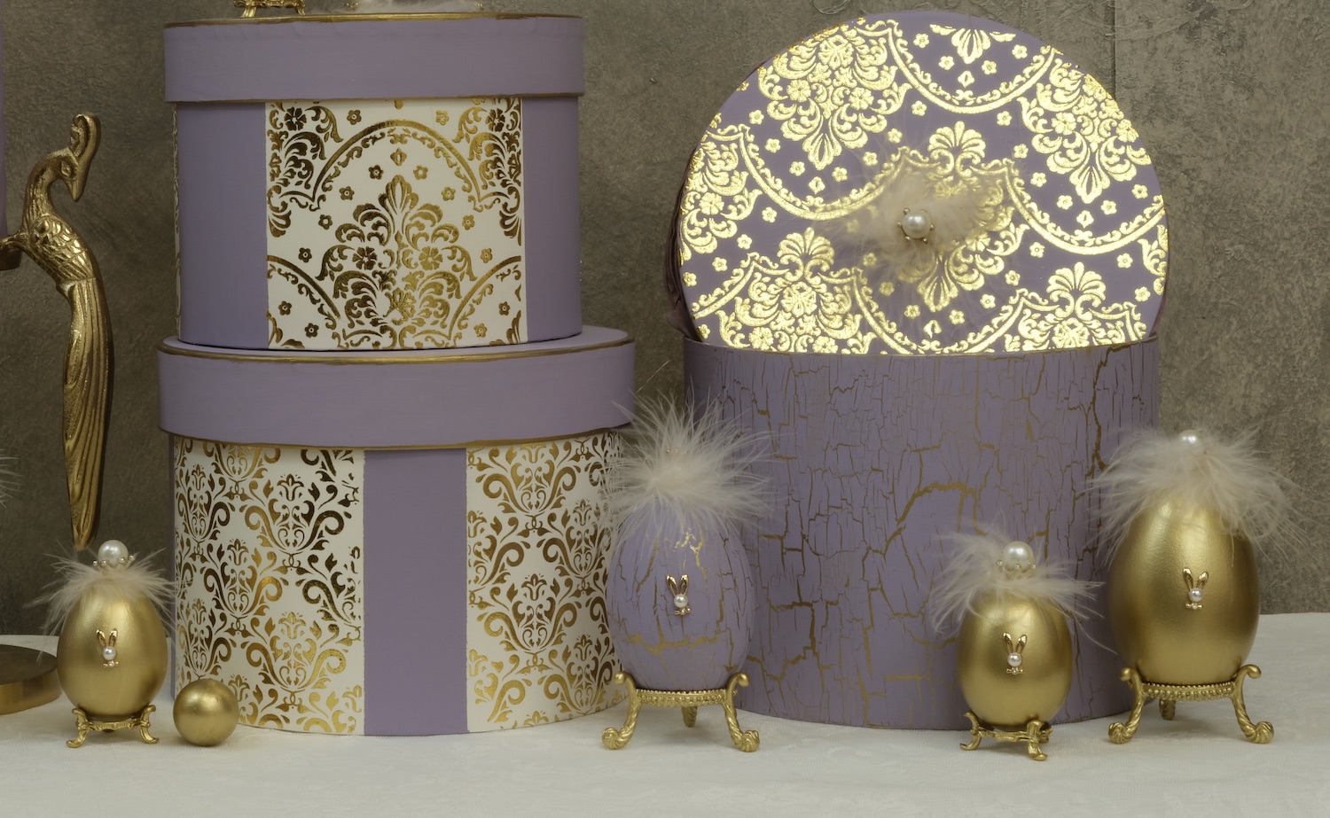 Goldfolien Transfermotive "Ostern 2023" 4