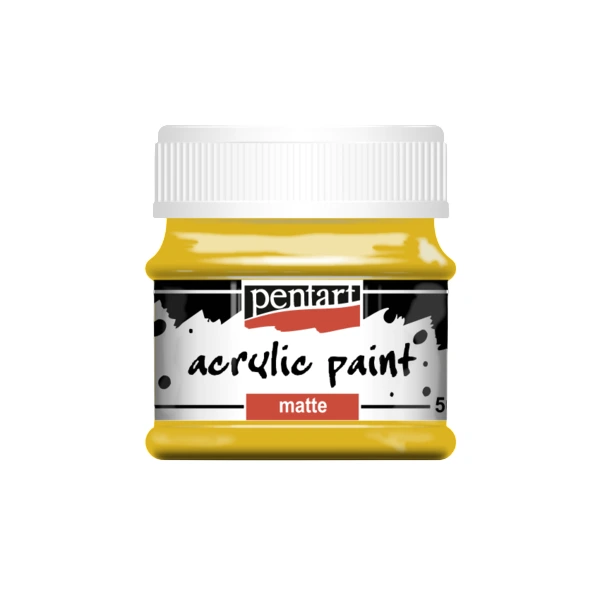 Acrylfarbe matt - Mandarine - 50ml