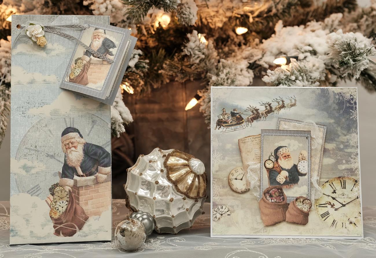 Designpapier "Santa Claus Tüte" 1