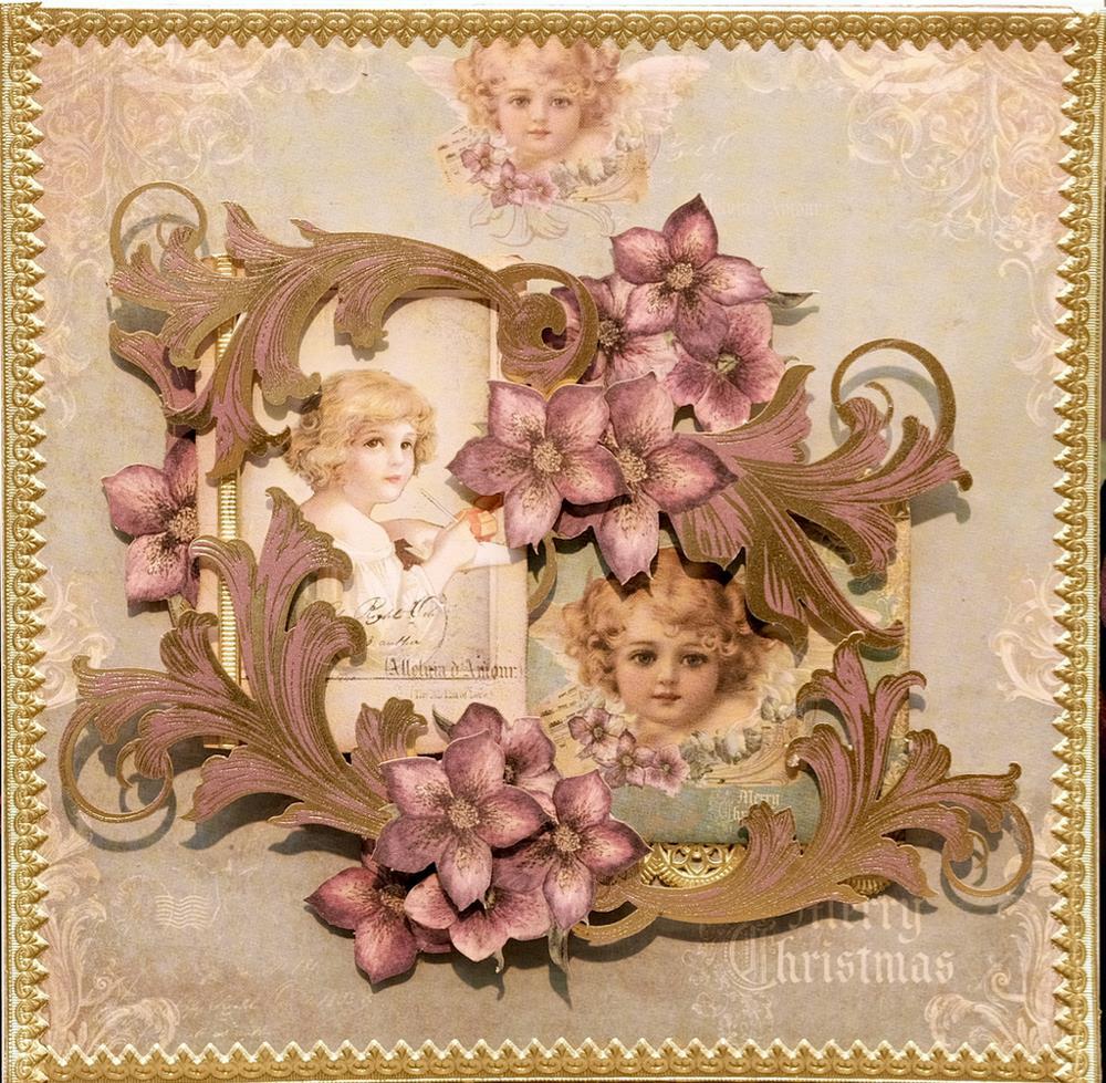 Keramikpapier "Merry Christmas"