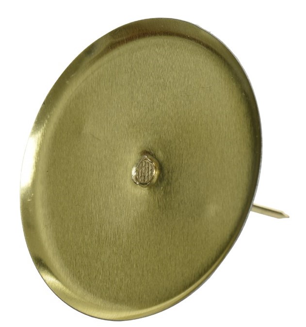 Kerzenhalter Pin, 4 Stck - gold K390002