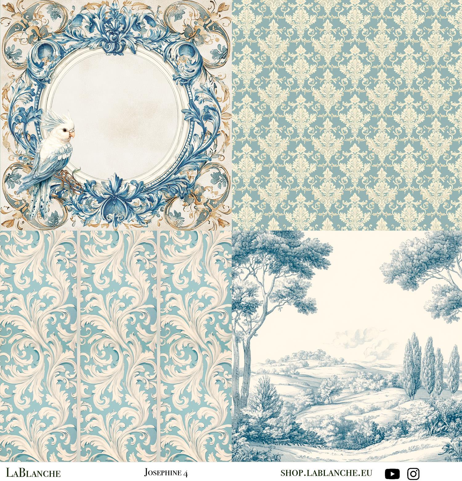 Designpapier "Josephine" 4