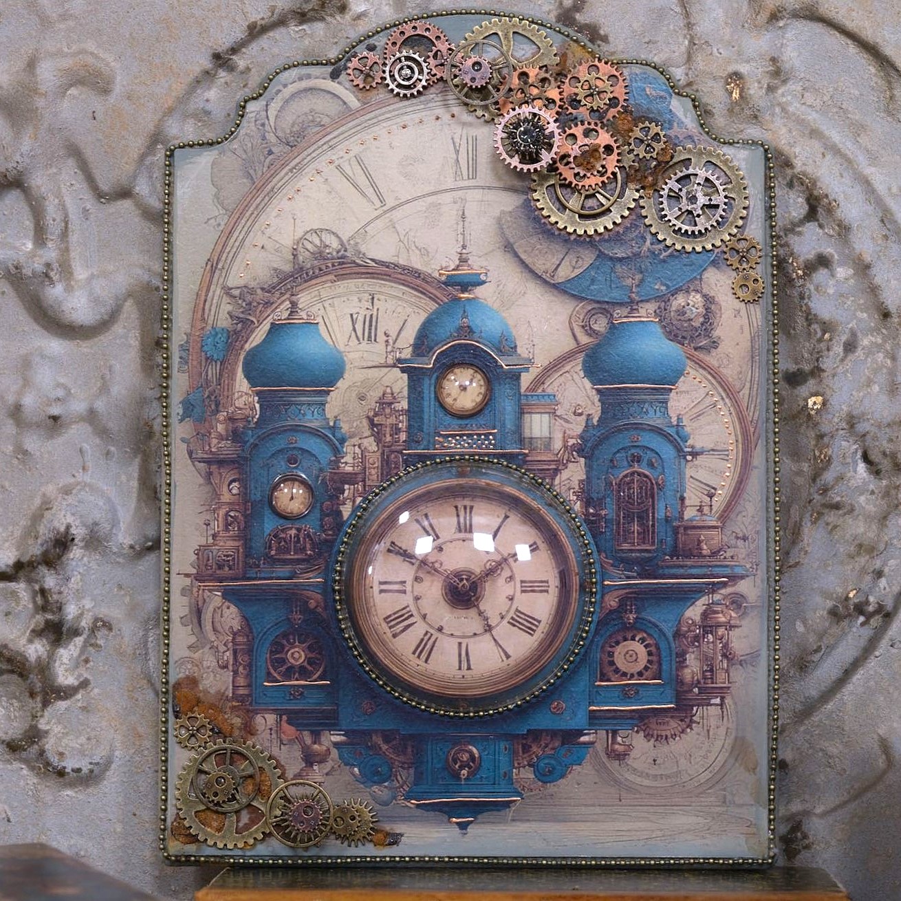 Decoupagepapier Set "Edison/Steampunk" (6 Bogen) LBD524