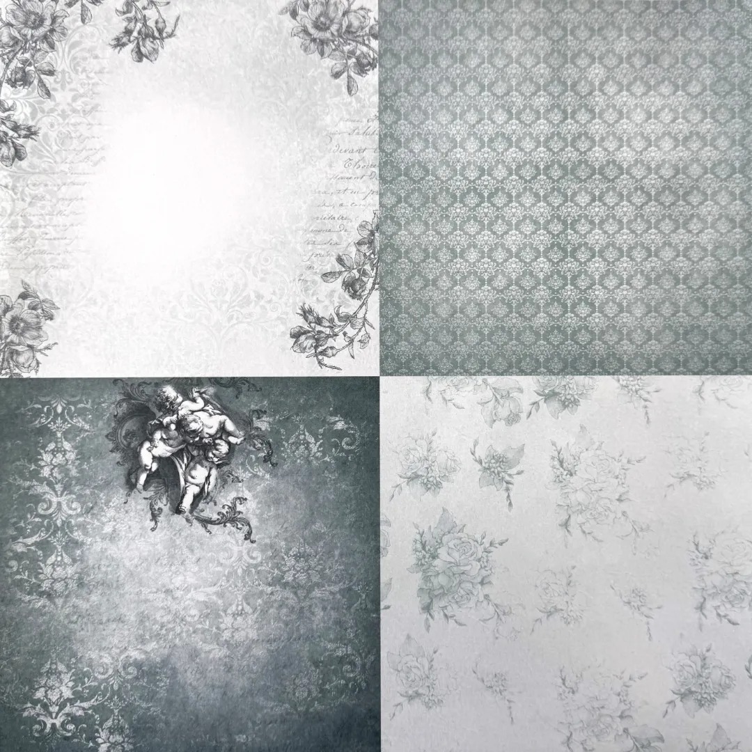 Designpapier "Antique Roses" 3