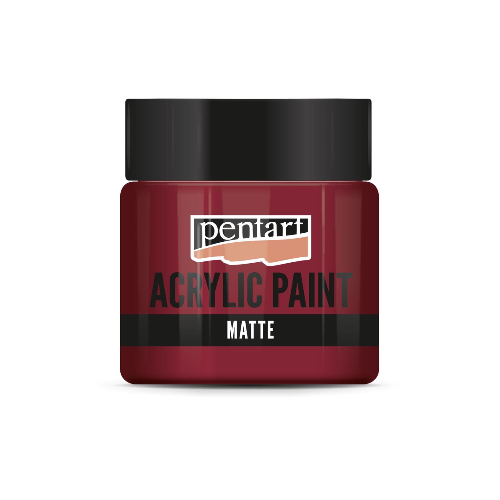 Acrylfarbe "Rotwein" - Matt 50 ml