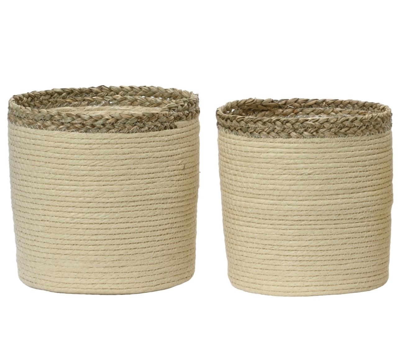 2 Pflanztöpfe Naturgras Groß K807863SetGr
