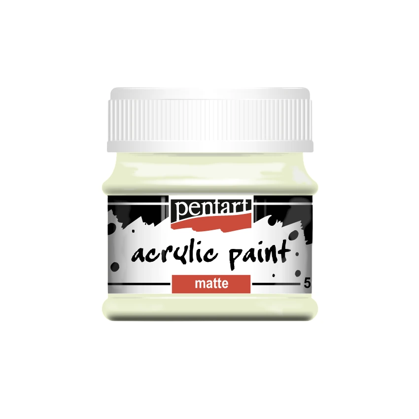 Acrylfarbe matt - Regenwolke - 50ml