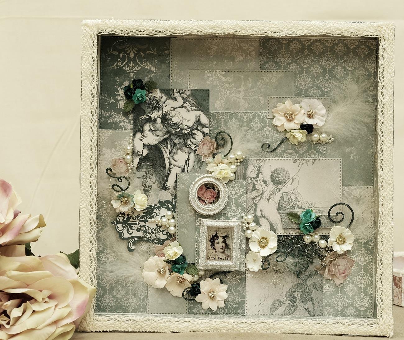 Keramikpapier "Antique Roses"