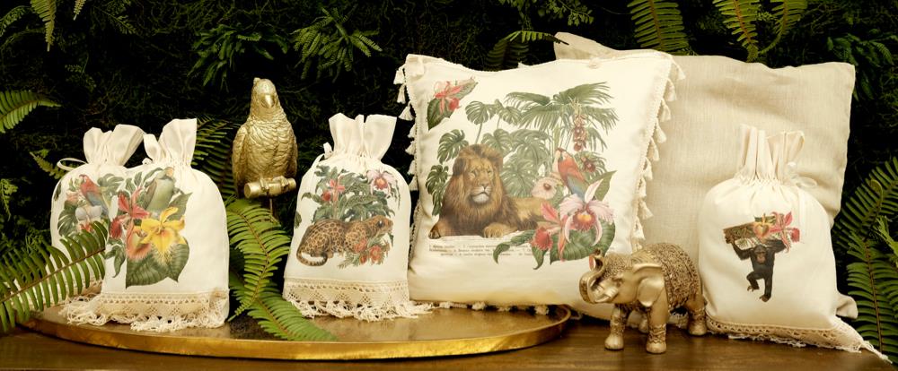 Bügelmotiv-Set "Wildlife" (2 Bogen)