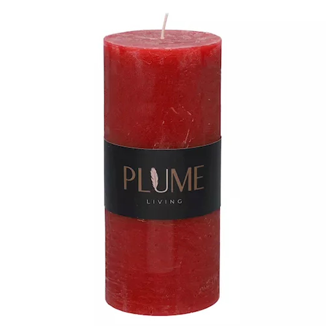Stumpenkerze Large - Rot DF731282600