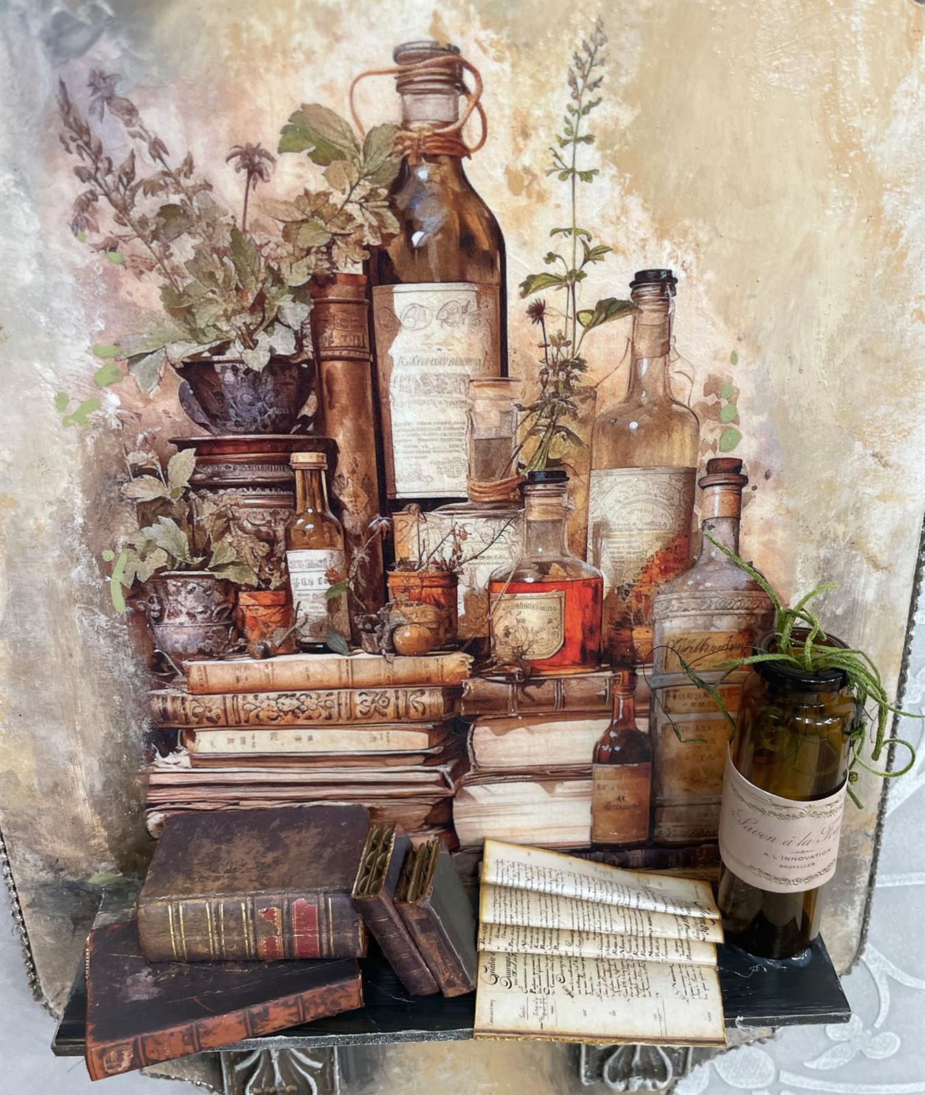 Natural Papier "Alte Dokumente 3"
