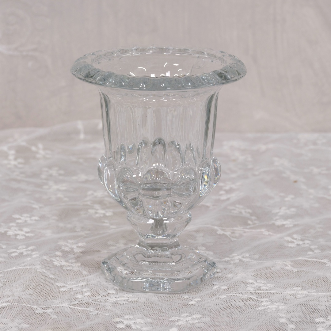 Glas Vase "Pokal" 15cm hoch 6GL5031