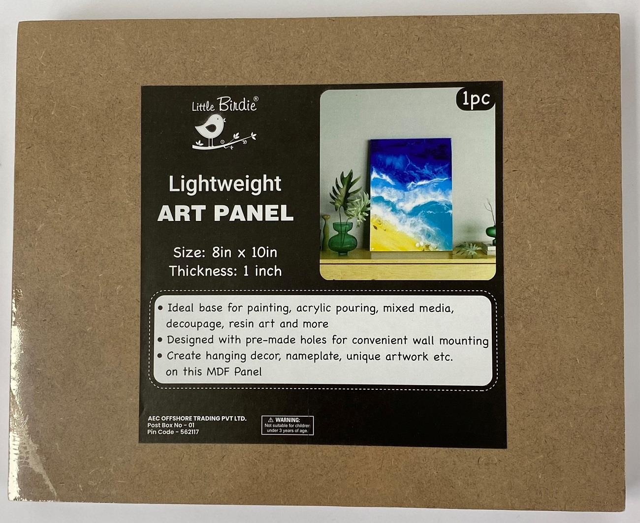 MDF-Art Panel 25,3 x 20,3 cm CR89919