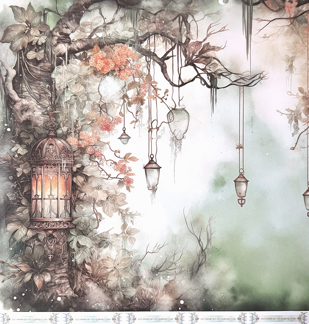 Designpapier "Wonderland" 4