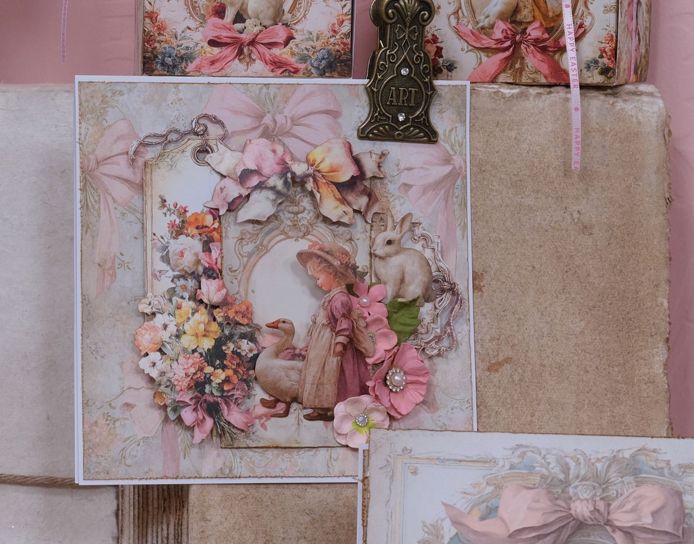 Die Cut Motiv Set "Spring / Ostern 1" 24 Tlg