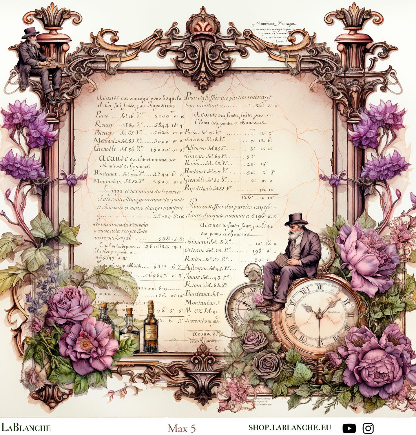 Designpapier "Max" 5