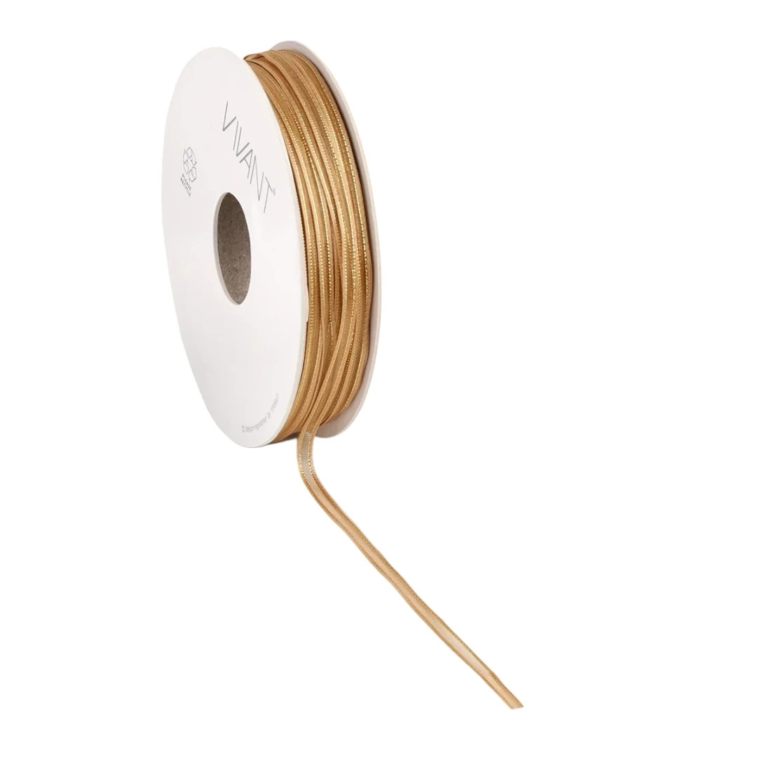Dekoband "Charming" - gold / V4281.9904.51