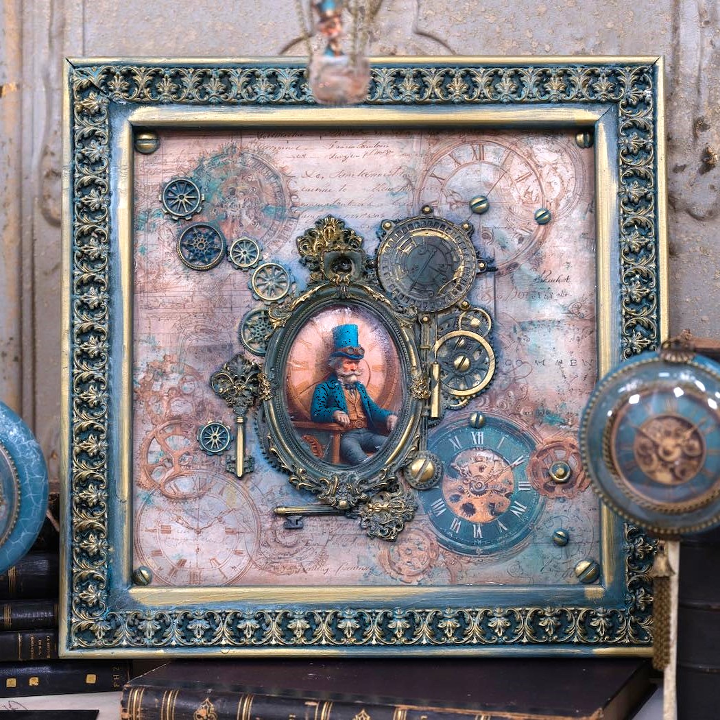 Designpapier "Edison/Steampunk" 2