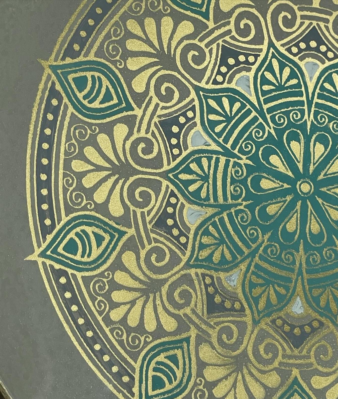 Dekor-Farbe chalky-Patinagrün