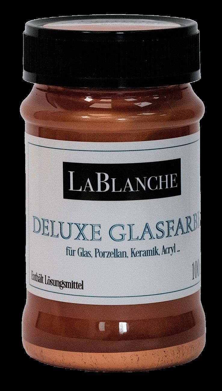 Deluxe Glitter Glasfarbe - Bronze (100ml)