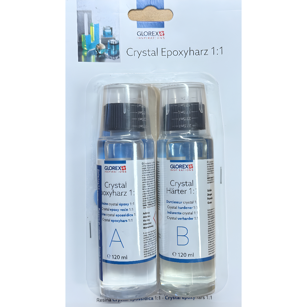 Glorex Resin - Crystal (Klar) (240ml)