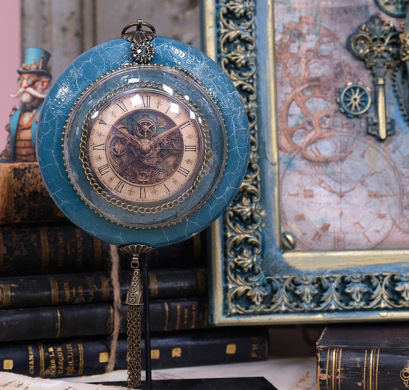 Transfermotiv "Edison/Steampunk" - Uhren