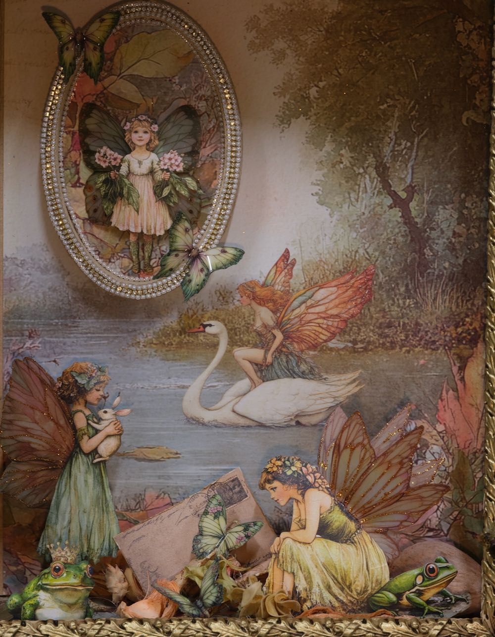 Designpapier "Enya" 01 (Fairies)