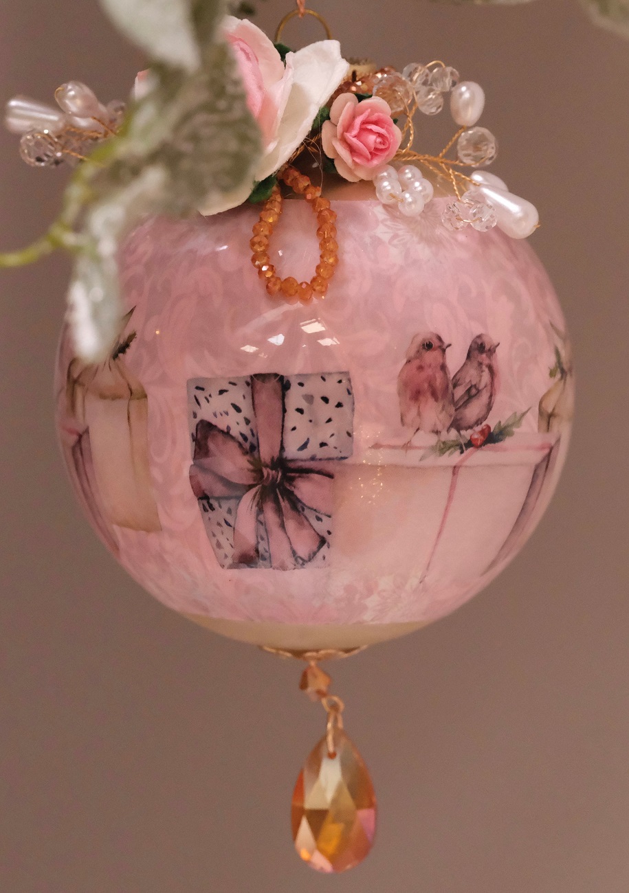 Weihnachtskugeln - Weiá 6 cm (10 Stck) K140342