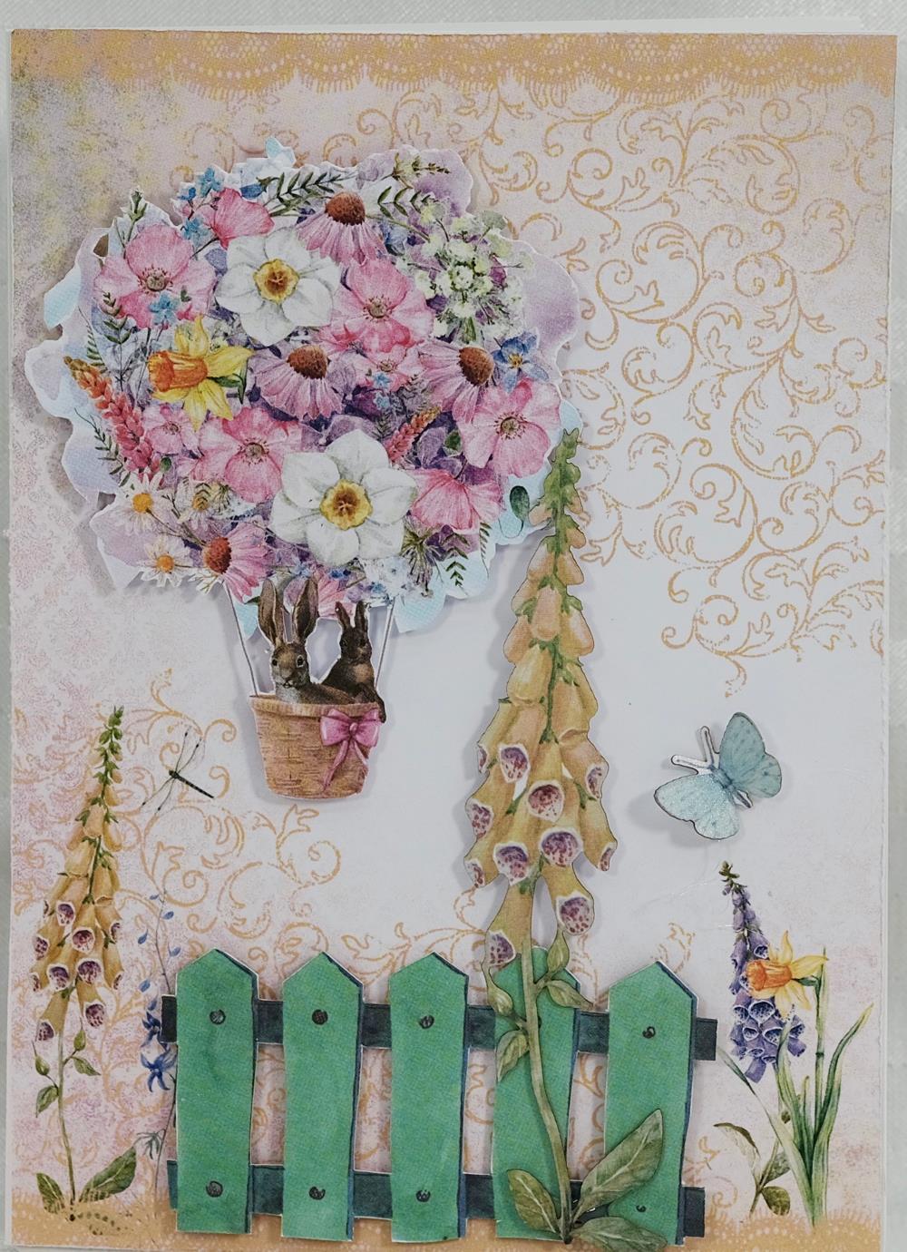 Designpapier "Blütenzauber" 2