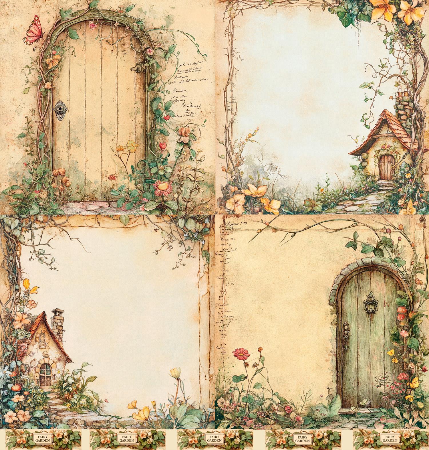 Designpapier "Enya" 04 (Fairies)