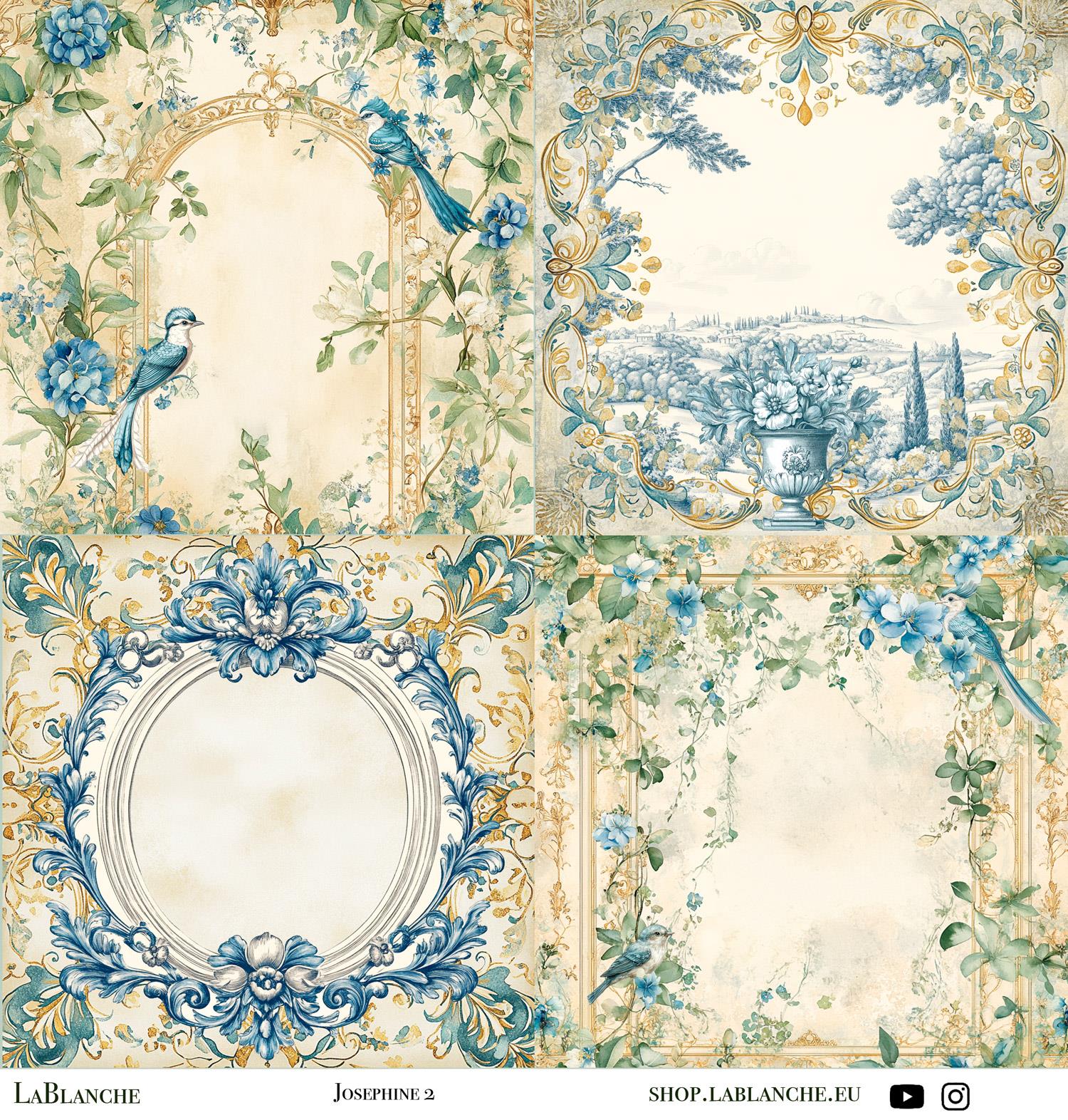Designpapier "Josephine" 2