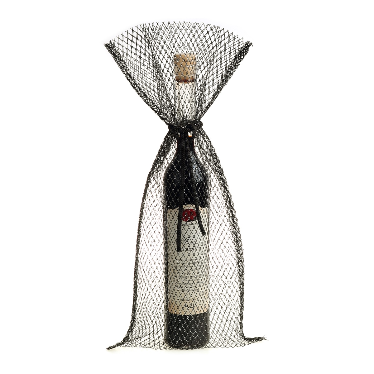 Dekotasche "Netz" 40x20cm - silber V4295F.4020.84