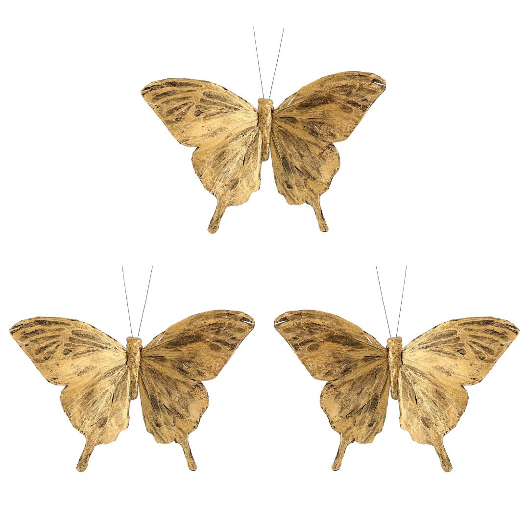 Dekorelement "Schmetterling"- 3 Stk. V2384D.0609.51