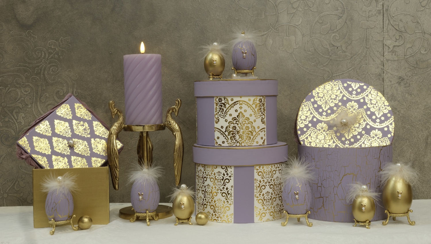 Goldfolien Transfermotive "Ostern 2023" 4
