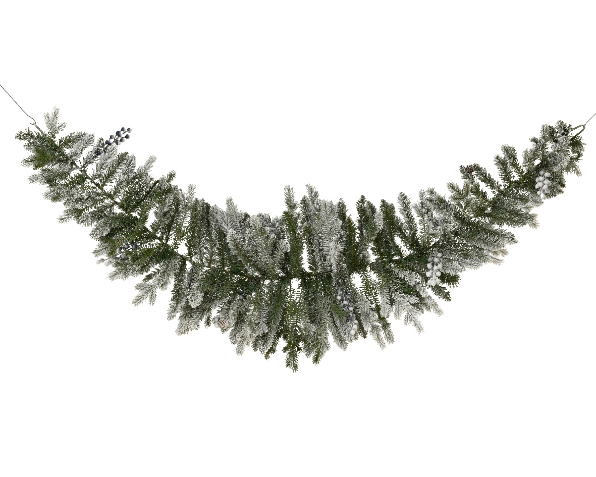 Aspen Girlande – Grün/Weiß – 180 cm K685075