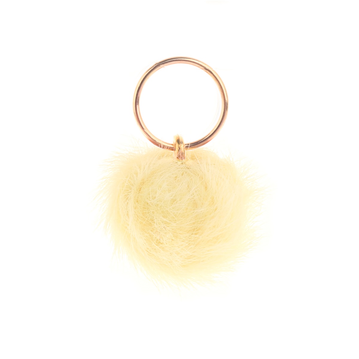 12x Quasten "Fluffy" vanille V1478.P0202.50