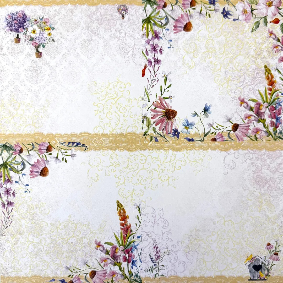 Designpapier "Blütenzauber" 4