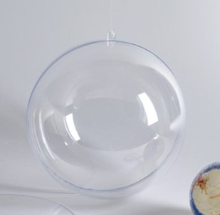 5x Acryl Kugeln 2-teilig - 6 cm KPAL06SDST