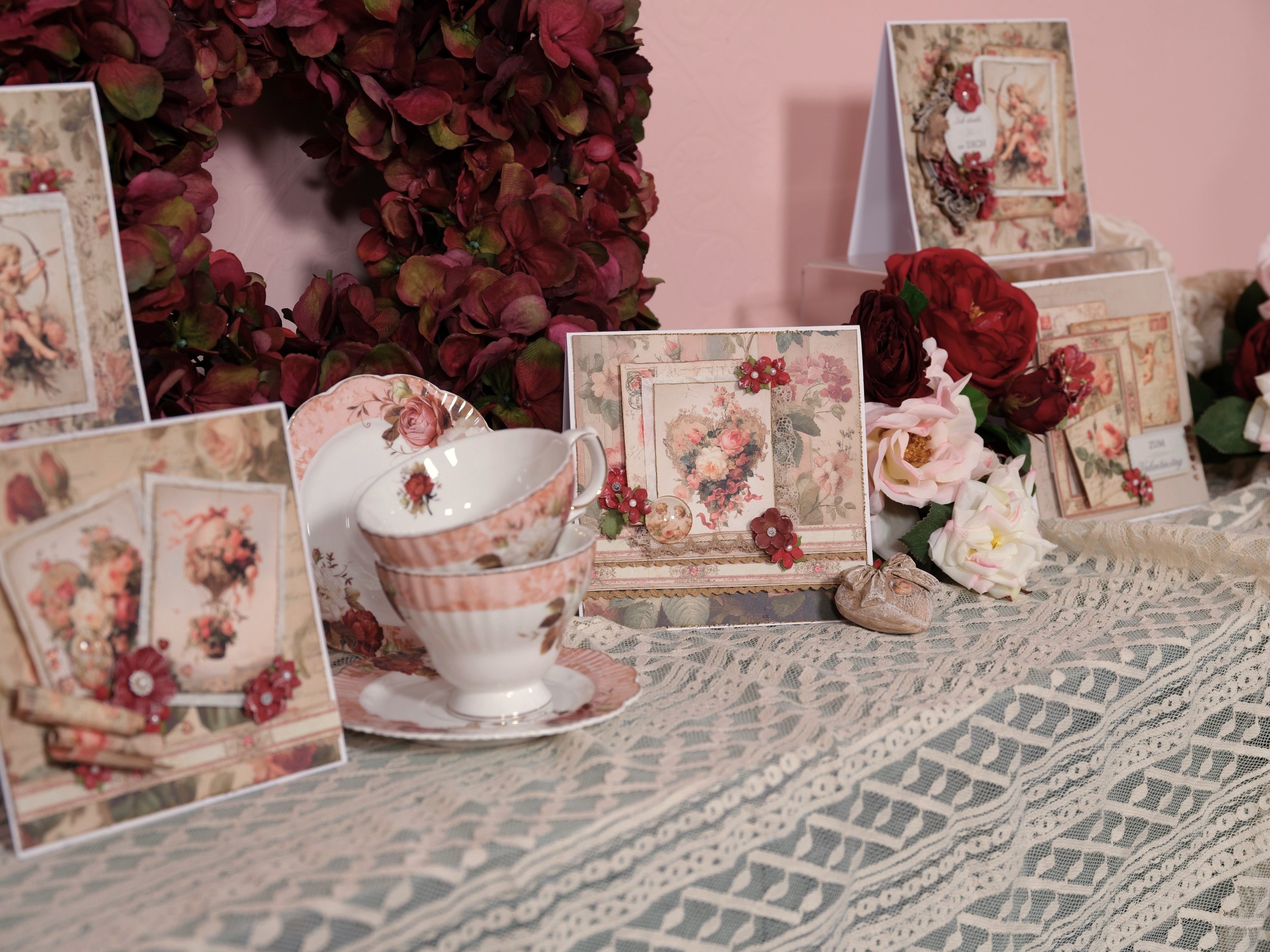 Designpapier "Roses" 2